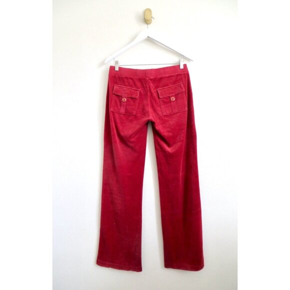 Juicy Couture Red Track Pants - Picture 1 of 7
